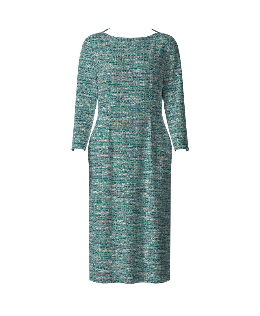 【オーダー】Chroe ワンピース｜Viscotecs make your brand(グリーン-5号)