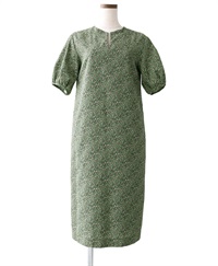 【今だけ50％OFFからさらに+10％OFF】Nuxe ワンピース Made With Liberty Fabric（AirPiece）｜Viscotecs make your brand(グリーン-9号)
