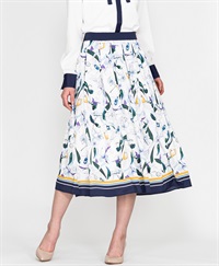 【今だけ50％OFFからさらに+10％OFF】GINA　スカート｜Viscotecs make your brand(ホワイト-5号（5～7号）)