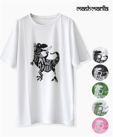 mash mania　恐竜Tシャツ　Tレックス・キャプテン　