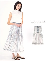 【4月販売予定】mash mania and.　スカート　エルバ
