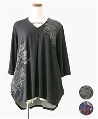 【web限定 10％OFF】mash mania　コクーンチュニック　HOT BIRD