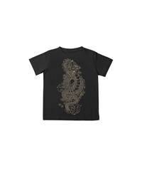 【web予約限定】THE MASH　復刻柄　半袖Tシャツ（キッズ）　ドラゴン【2024年1月末より順次発送予定】(ブラック-100)