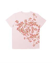 【web予約限定】THE MASH　復刻柄　半袖Tシャツ（ユニセックス）　さくら【3月末より順次発送予定】(ピンク-S)
