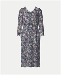 【オーダー】Chroe ワンピース Made With Liberty Fabric｜Viscotecs make your brand(ネイビー-5号)