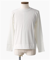 メンズ　プリモーディアル　クルーネックセーター｜MYB GOLF LINE(オフホワイト-M)