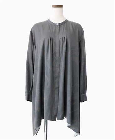 mash mania　シャツチュニック　リベルタ(グレー-F)