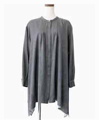 mash mania　シャツチュニック　リベルタ(グレー-F)