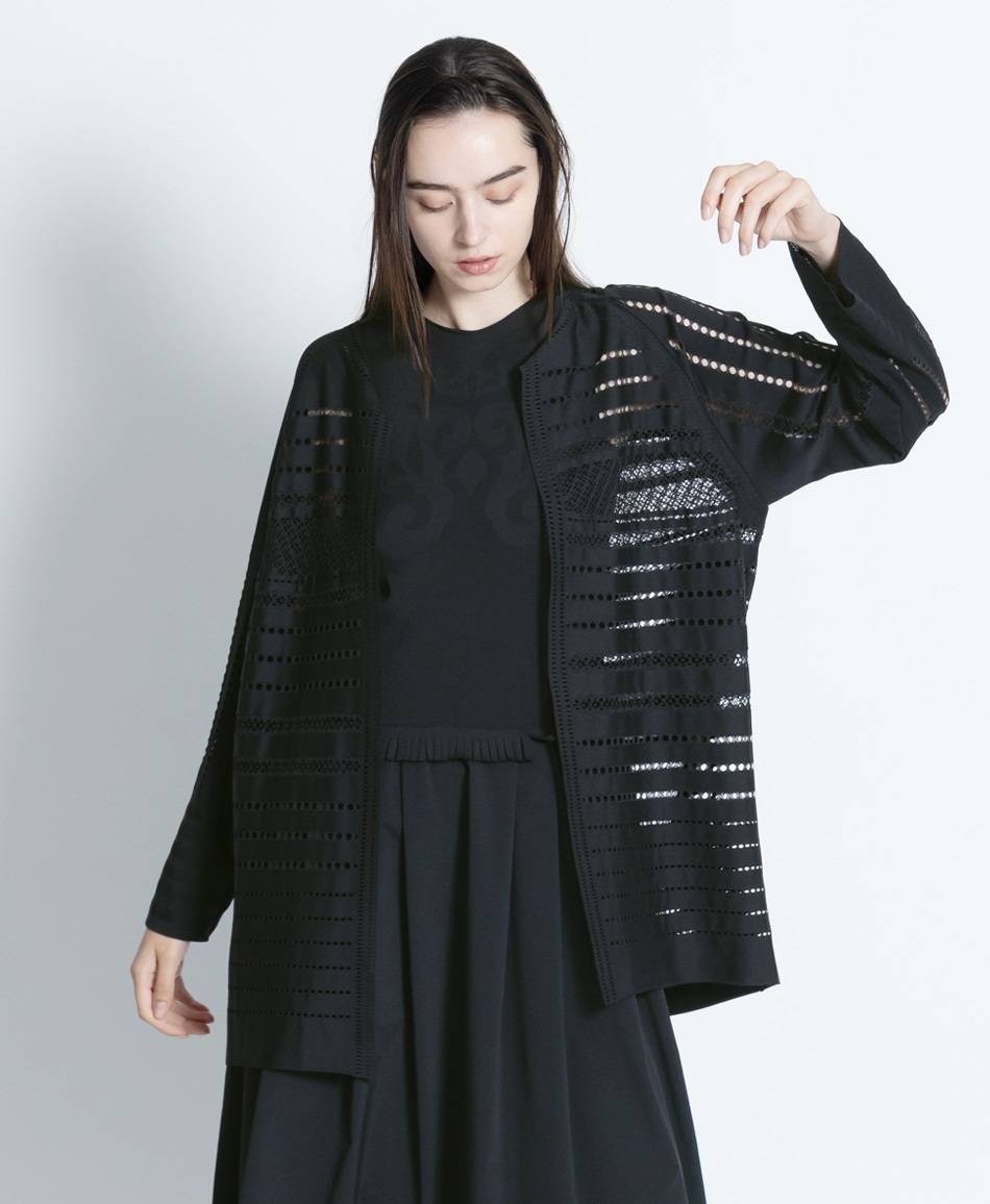 mash mania　プリモーディアル　はおり　デュオリス(ブラック-M)