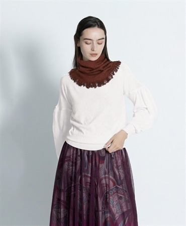 mash mania　プリモーディアルバルキー　スヌード　リセオ(ブラウン-F)