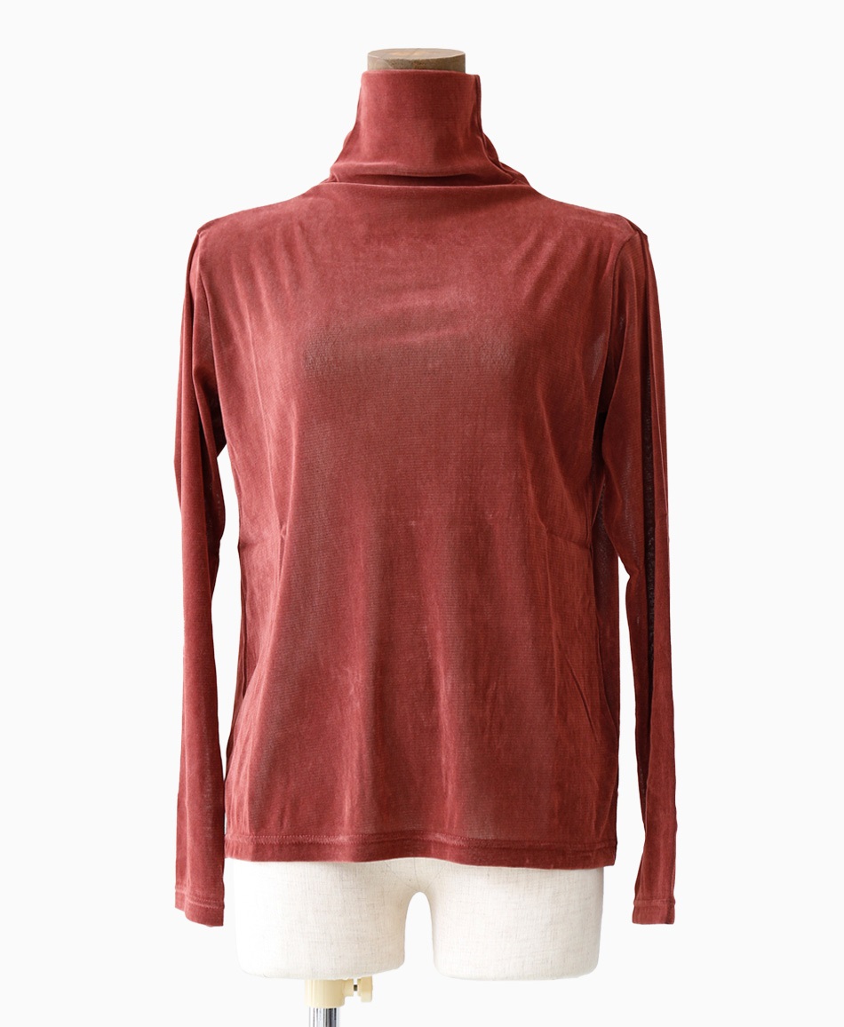 mash mania　チュールフロッキーインナー(ブラウン-F)