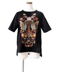 【予約受付中】mash mania　25周年記念Tシャツ　Celebration Animals【4月下旬より順次発送予定】(ブラック-M)