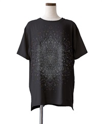 【予約受付中】mash mania　25周年記念オーバーサイズTシャツ　25Anniversary Circle【4月下旬より順次発送予定】(ブラック-F)