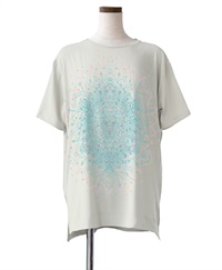 【予約受付中】mash mania　25周年記念オーバーサイズTシャツ　25Anniversary Circle【4月下旬より順次発送予定】(アイボリー-F)