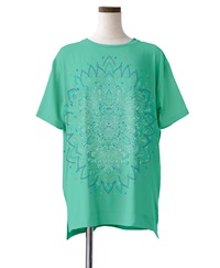 【予約受付中】mash mania　25周年記念オーバーサイズTシャツ　25Anniversary Circle【4月下旬より順次発送予定】(ミントグリーン-F)