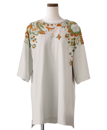 mash mania　チュニック　Happy Botanical(ベージュ-F)