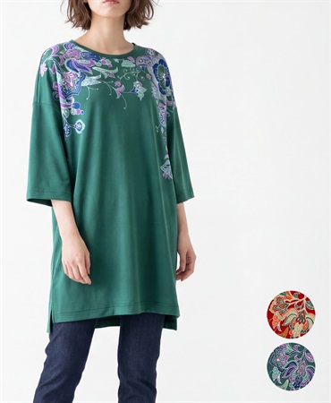 mash mania　チュニック　Happy Botanical