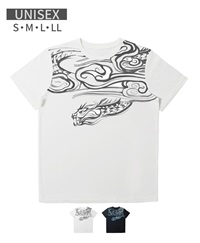 【web予約限定】THE MASH　復刻柄　半袖Tシャツ（ユニセックス）龍雲【6月末より順次発送予定】