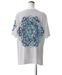 【予約受付中】mash mania　オーバーサイズTシャツ　トロス【7月下旬より順次発送予定】(ライトグレー-F)