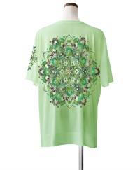 【予約受付中】mash mania　オーバーサイズTシャツ　トロス【7月下旬より順次発送予定】(ミントグリーン-F)