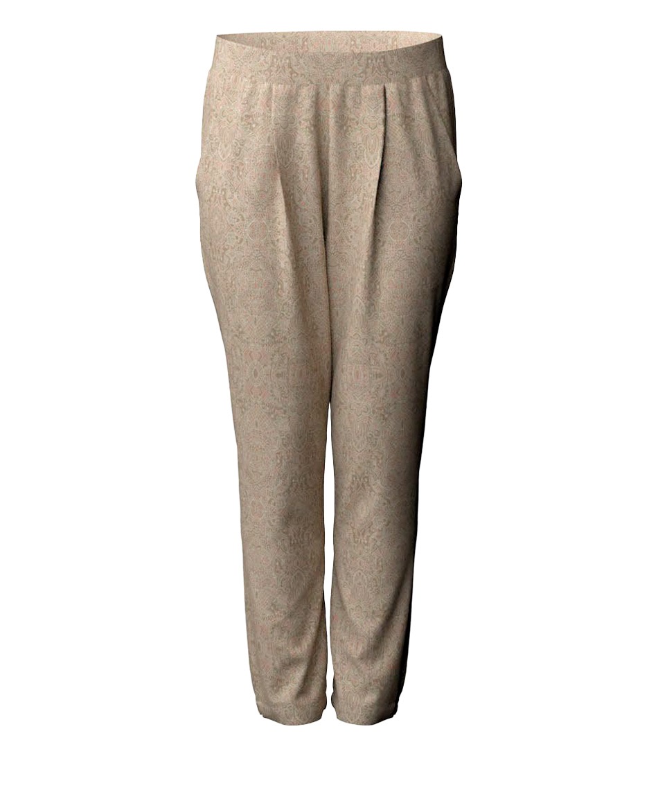 【予約受付中】mash mania　ハイテンション裏起毛ジョガーパンツ　KOZUE【11月下旬より順次発送予定】(ベージュ-M)