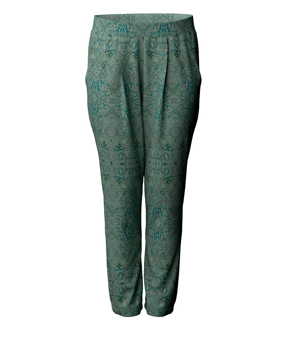 【予約受付中】mash mania　ハイテンション裏起毛ジョガーパンツ　KOZUE【11月下旬より順次発送予定】(グリーン-M)