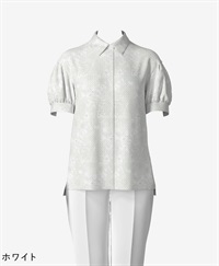 【オーダー】Olive ブラウス Made With Liberty Fabric｜Viscotecs make your brand(ホワイト-S)