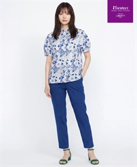 【オーダー】Olive ブラウス Made With Liberty Fabric｜Viscotecs make your brand