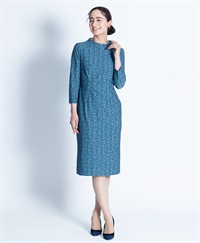 【オーダー】Chroe ワンピース｜Viscotecs make your brand(ブルー-5号)
