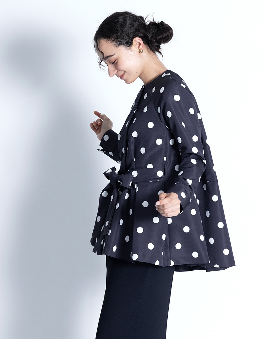 【オーダー】Espoer2 コートドレス｜Viscotecs make your brand(ネイビー-S)