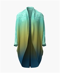 【予約受付中】mash mania　はおり　シンフォニア【1月下旬より順次発送予定】(エメラルドグリーン-F)