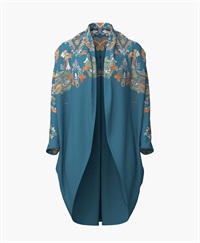 【予約受付中】mash mania　はおり　リーガルフェザー【1月下旬より順次発送予定】(ブルー-F)