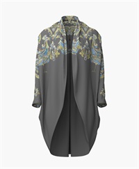 【予約受付中】mash mania　はおり　リーガルフェザー【1月下旬より順次発送予定】(グレー-F)