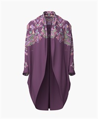 【予約受付中】mash mania　はおり　リーガルフェザー【1月下旬より順次発送予定】(パープル-F)