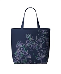 【予約受付中】mash mania　トートバッグ　ジョイフルライン【1月下旬より順次発送予定】(ネイビー-F)