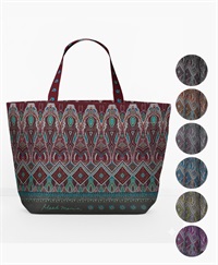 【予約受付中】mash mania　トートバッグ　ペイズリーモザイク【1月下旬より順次発送予定】