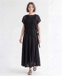 PRIMORDIAL　フレアスカート(ブラック-F)