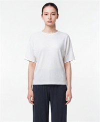 PRIMORDIAL　ドルマン半袖トップス(ホワイト-F)