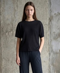 PRIMORDIAL　ドルマン半袖トップス(ブラック-F)