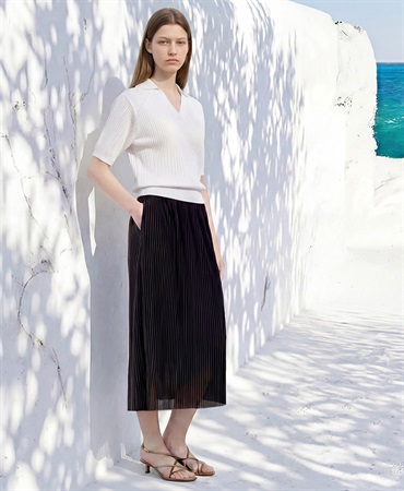 【4/30より順次発送予定】PRIMORDIAL　ポロシャツ(ホワイト-M)