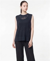 PRIMORDIAL　ノースリーブトップス(ネイビー-F)