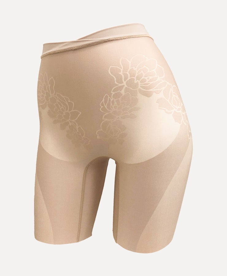 be myselff 魅体感ガードル Basic（3L,4L）(ベージュ-3L)
