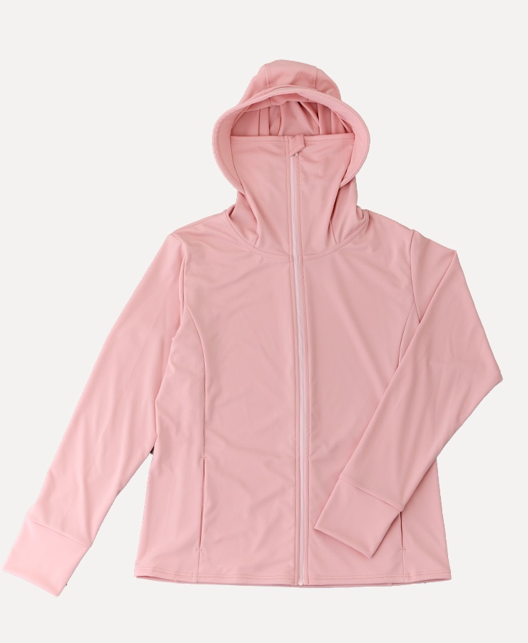 着るセラピスト　美肌パーカー(ピンク-M)