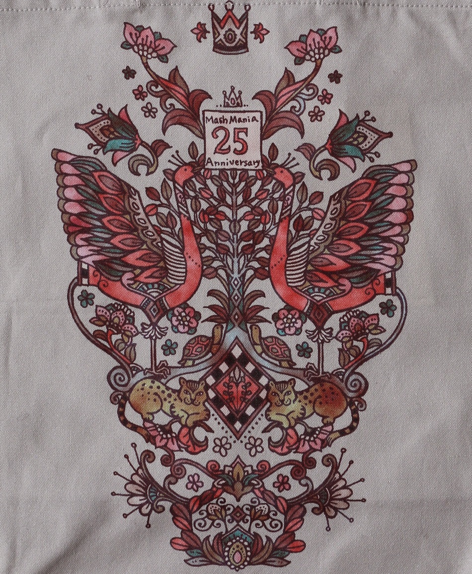 予約受付中】mash mania 25周年記念トートバッグ Celebration Animals 
