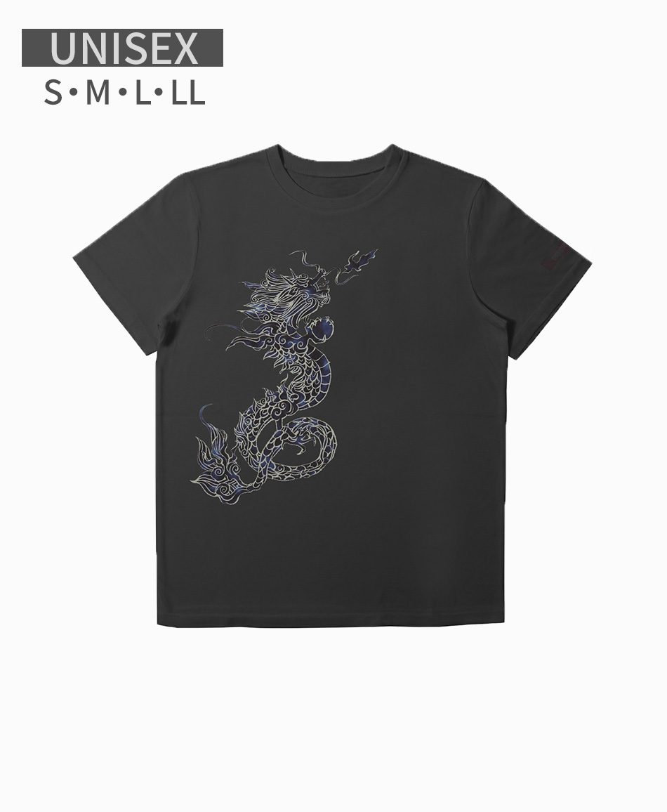 web予約限定】THE MASH 復刻柄 半袖Tシャツ（ユニセックス） ドラゴン 