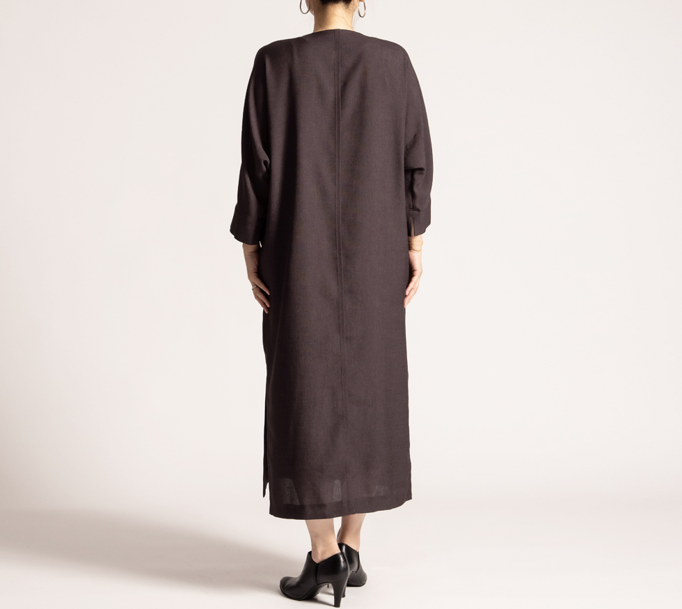 DOLAMAN SLEEVE SHIRTDRESS