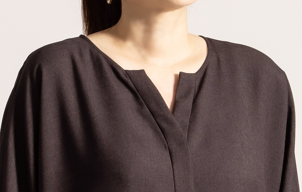 DOLAMAN SLEEVE SHIRTDRESS