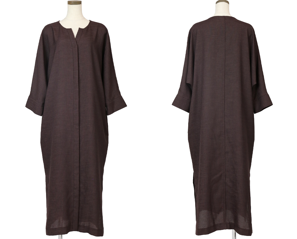DOLAMAN SLEEVE SHIRTDRESS
